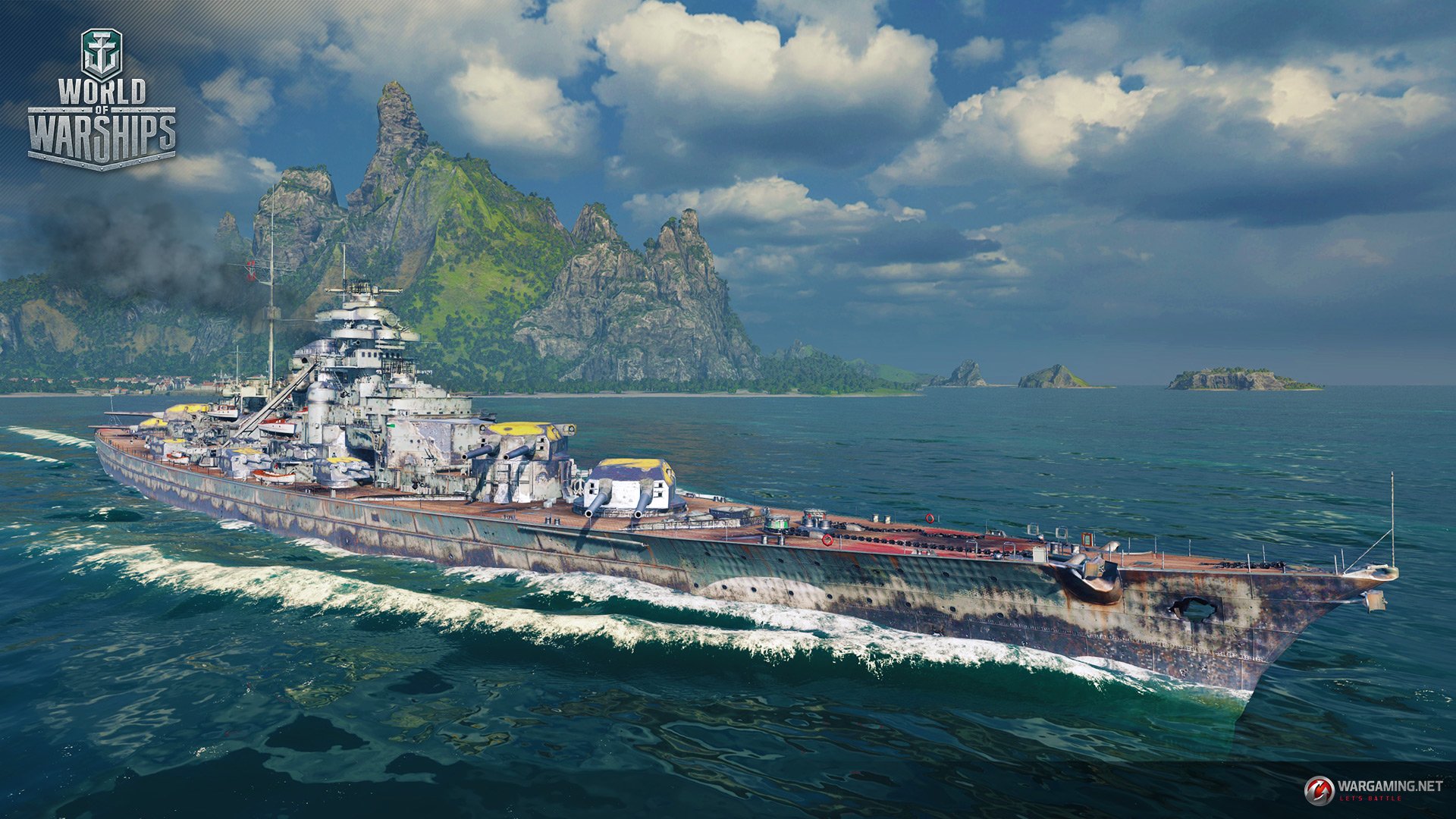 World of Warships: The Hunt for Bismarck Campaign. 