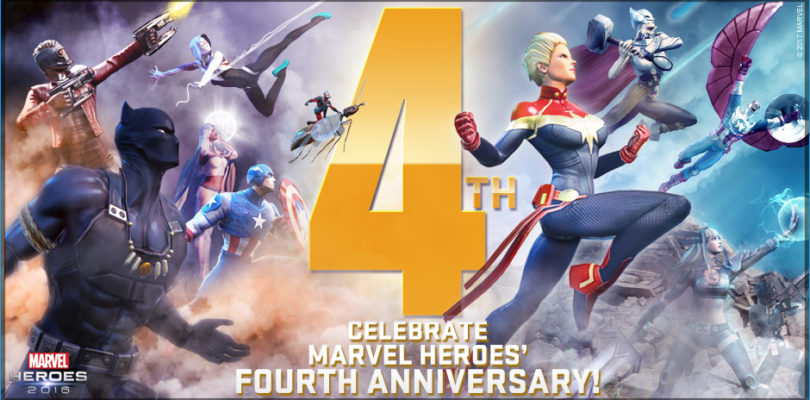 Marvel Heroes 4th PC Anniversary!
