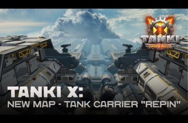 Tanki X: New Map – Tank Carrier “Repin”