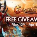 Conquer Online Thunderstriker Novice Pack Giveaway!