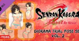 Free SENRAN KAGURA Burst Re:Newal – Diorama Trial Pose Set Vol. 2 on Steam