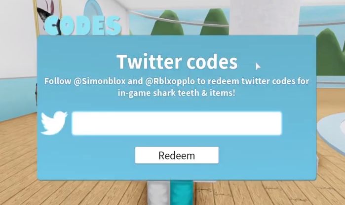 sharkbite redeem codes