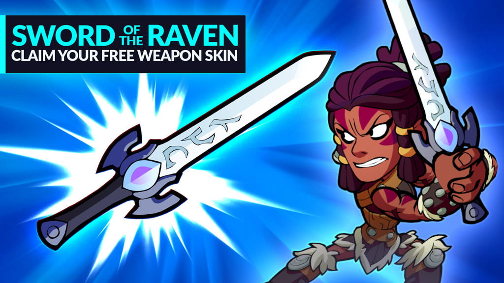 free sword of raven brawlhalla