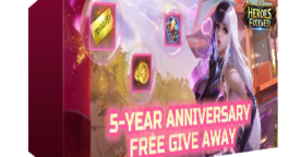 Heroes Evolved 5th Anniversary Pack Key Giveaway
