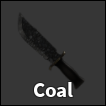 Coal+knife