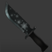 Snowflakes+Knife
